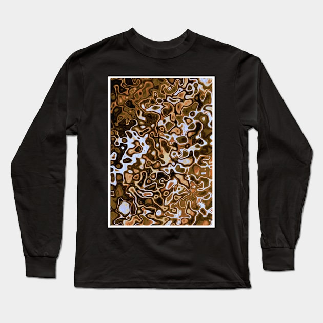 Creation. Tiger. Panther Pattern. Long Sleeve T-Shirt by SpieklyArt